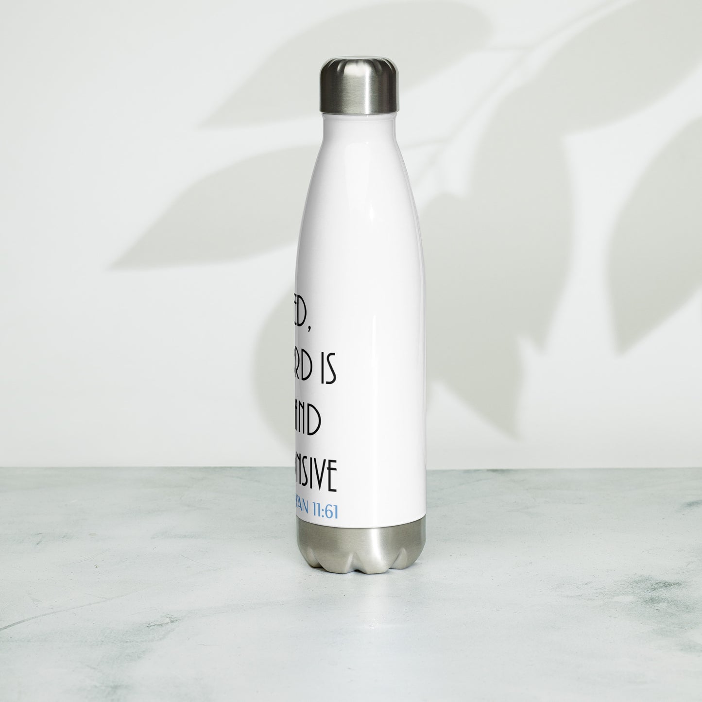 My Lord is Near Stainless Steel Water Bottle