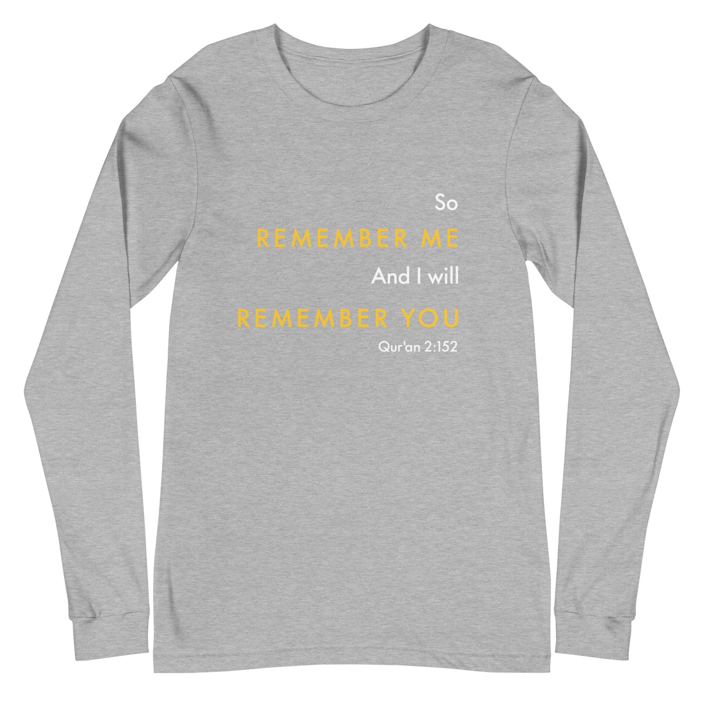 Remember Me Long Sleeve Tee