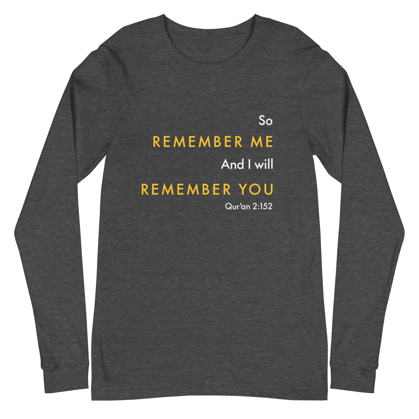 Remember Me Long Sleeve Tee