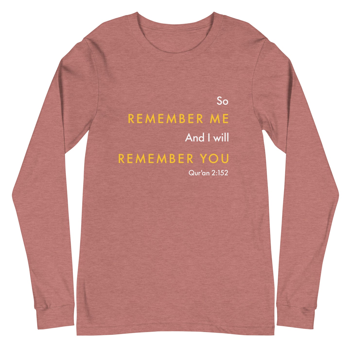 Remember Me Long Sleeve Tee