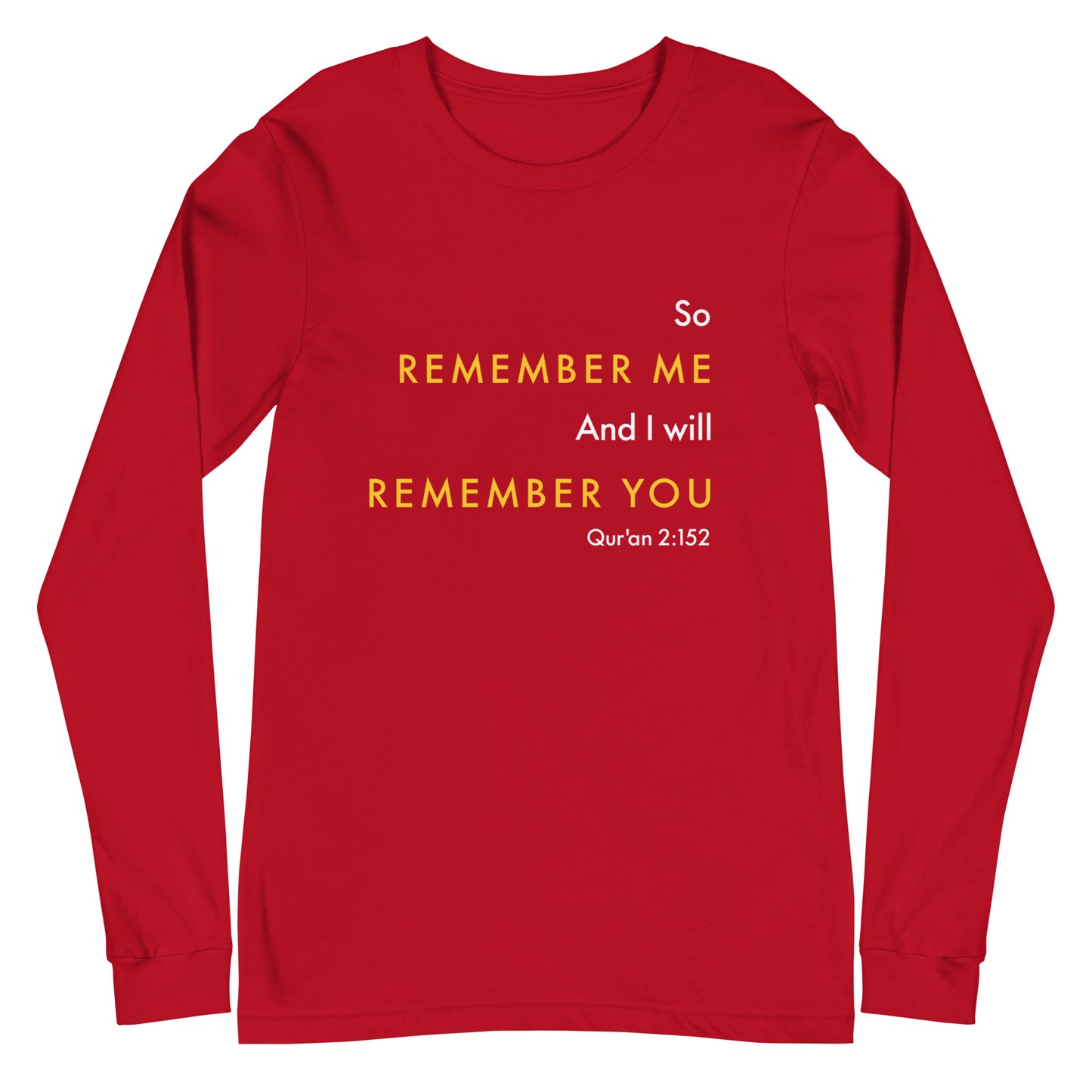 Remember Me Long Sleeve Tee