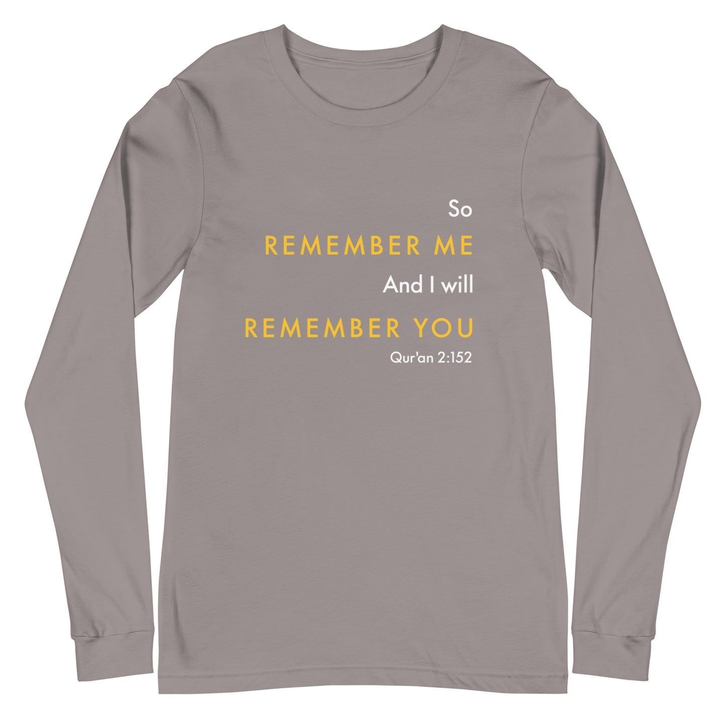 Remember Me Long Sleeve Tee