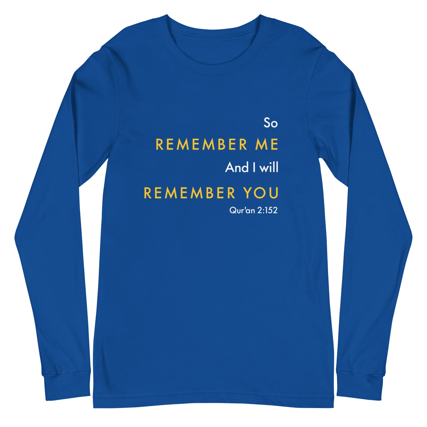 Remember Me Long Sleeve Tee